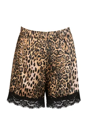 Queen Of The Jungle Silk Shorts