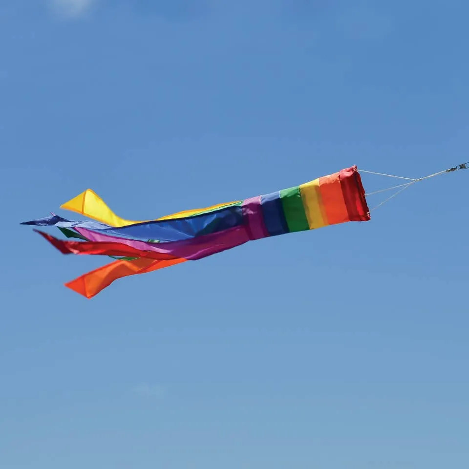 Rainbow Column 24" Windsock