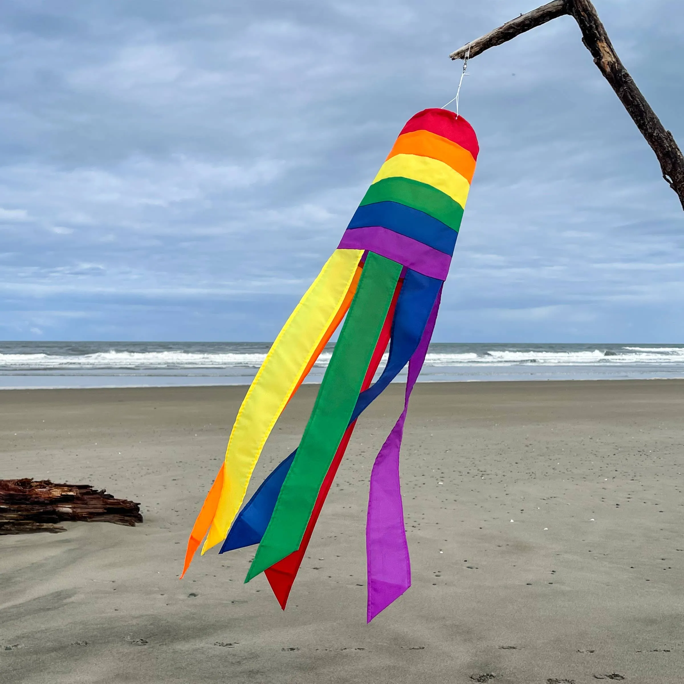 Rainbow Column 24" Windsock