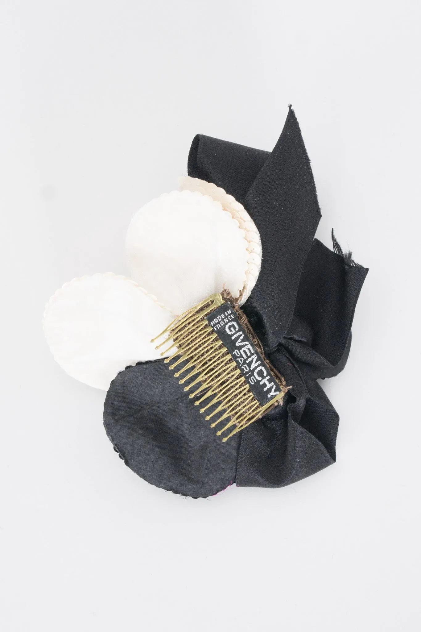 Sequin Camellia Haircomb