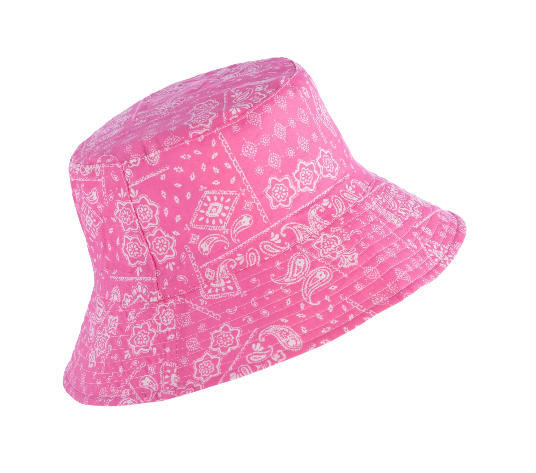 Shiraleah Dallas Reversible Bucket Hat, Pink - FINAL SALE ONLY