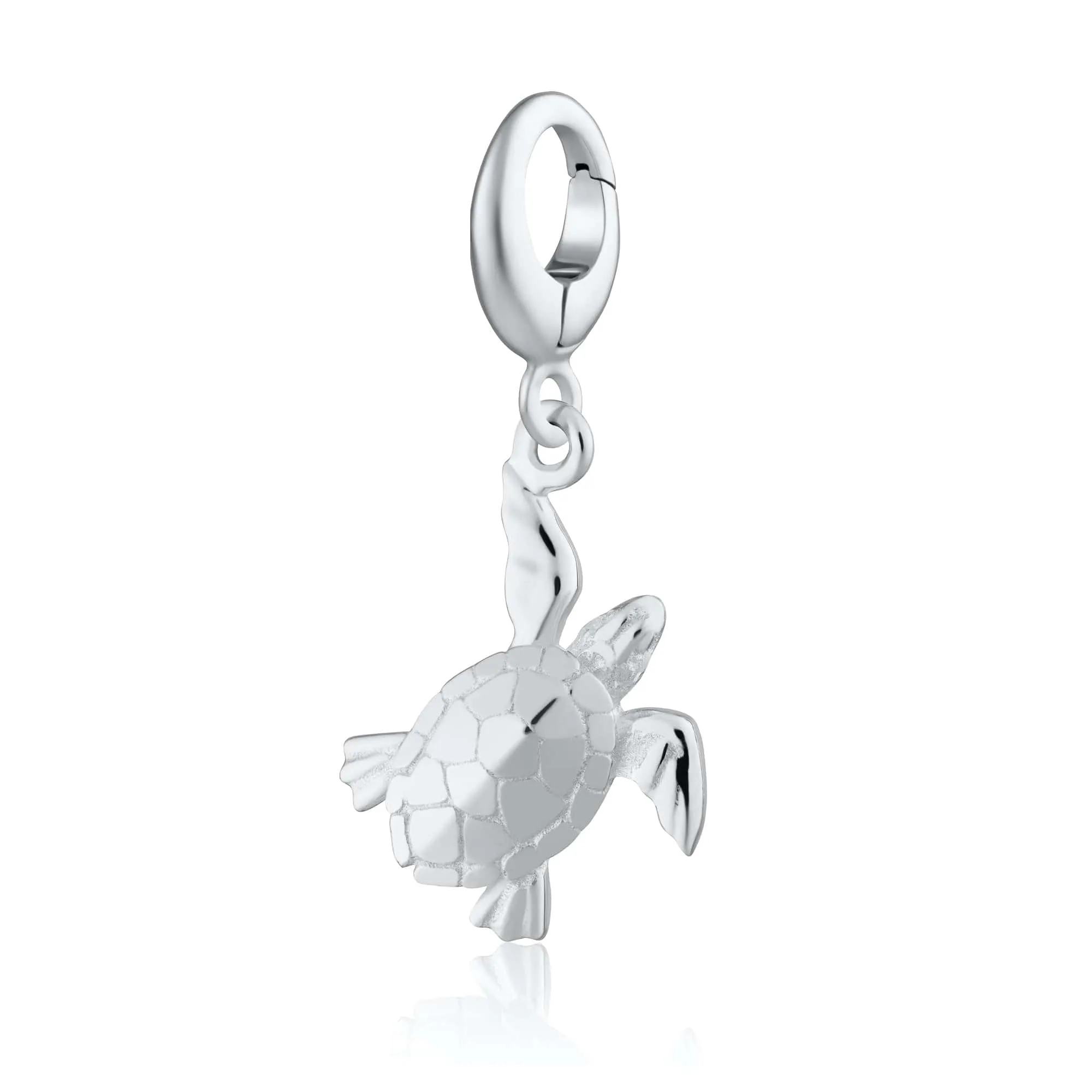 Silver Turtle Charm