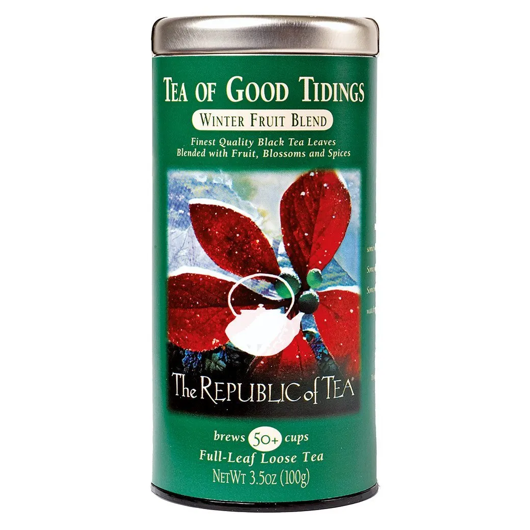 The Republic of Tea Tea of Good Tidings Black Full-Leaf 50 Ct.