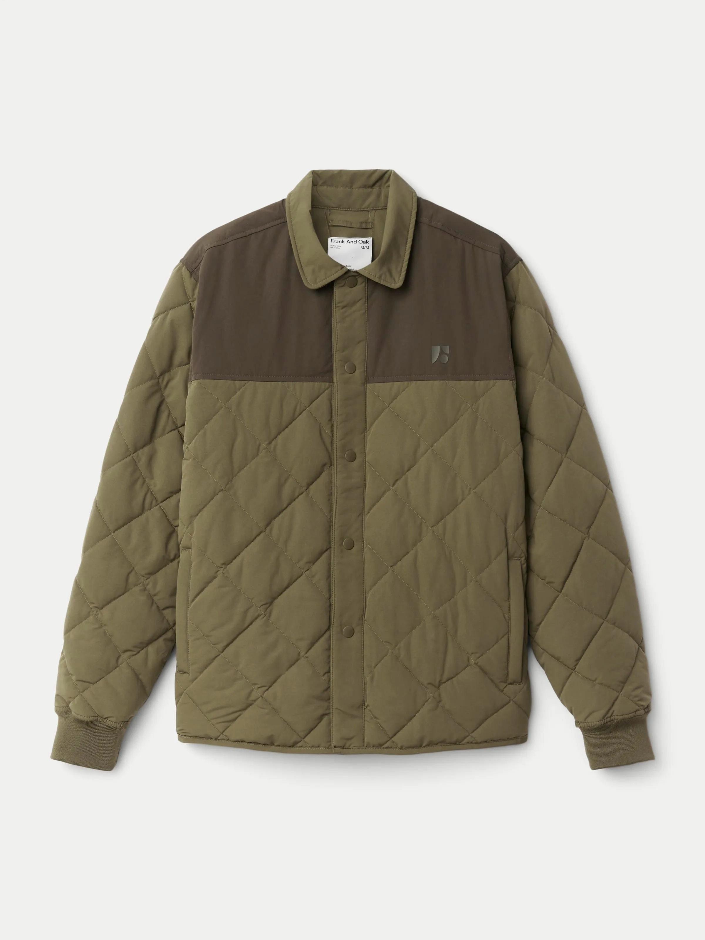 The Skyline Collared Jacket in Green