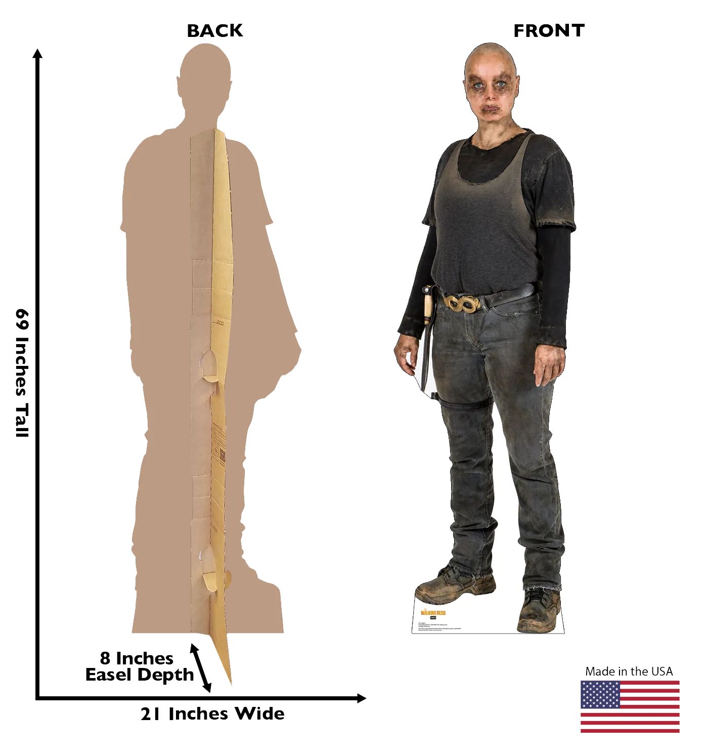 The Walking Dead Alpha Cardboard Cut Out Standee