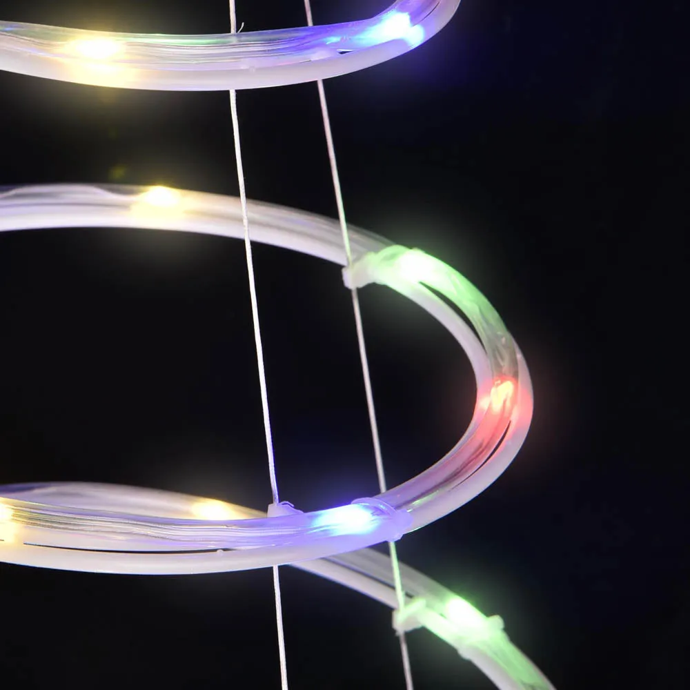 TheLAShop 5ft LED Spiral Christmas Tree USB Powered