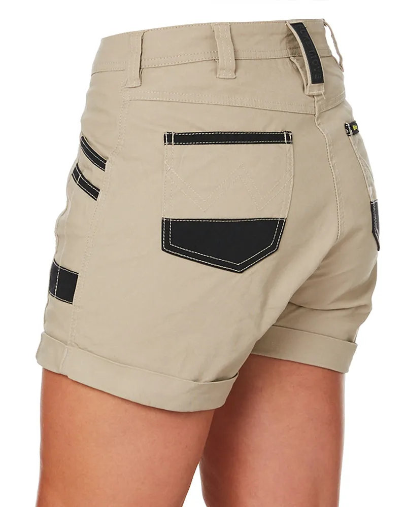 Womens Flex and Move Short Short - Stone